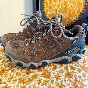 OBOZ Women’s Sawtooth II Low B-Dry Waterproof Hiking Shoes